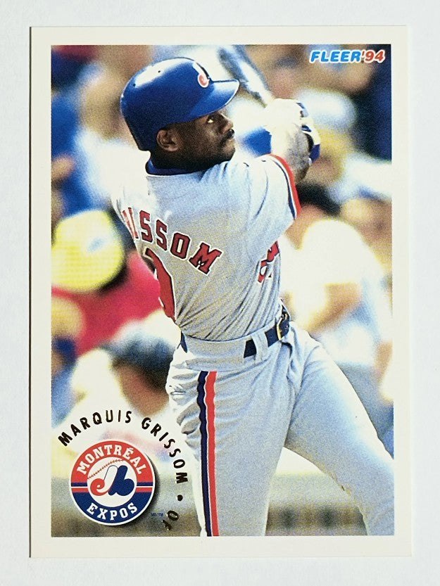 1994 Fleer #540 Marquis Grissom