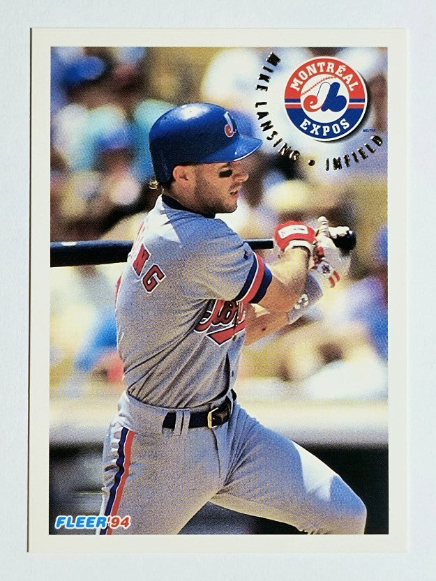 1994 Fleer #543 Mike Lansing