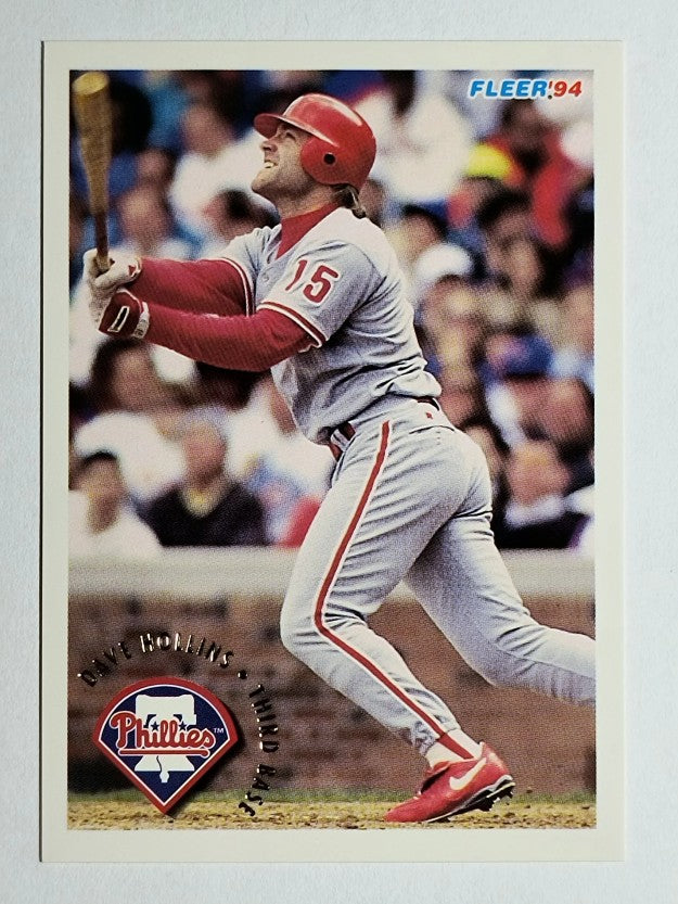 1994 Fleer #590 Dave Hollins