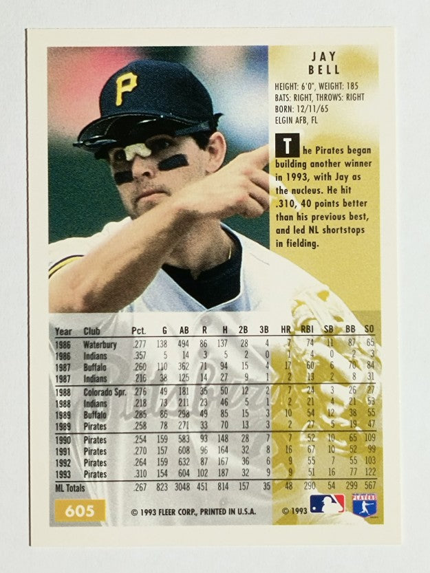 1994 Fleer #605 Jay Bell