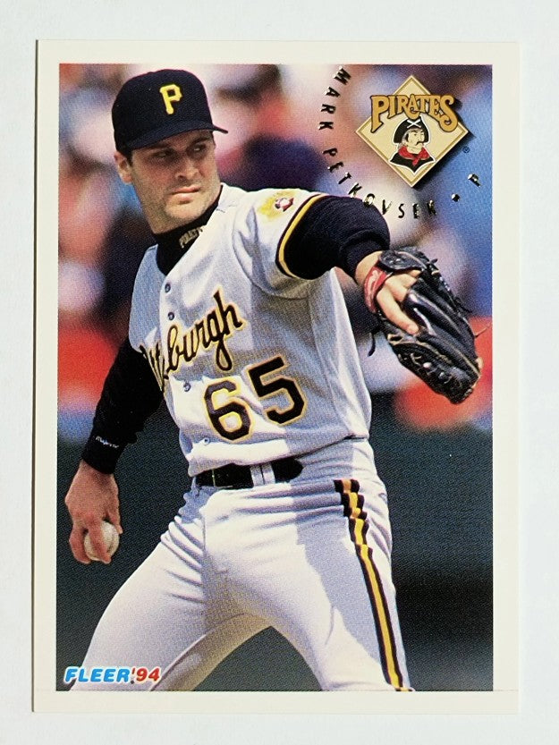 1994 Fleer #617 Mark Petkovsek RC