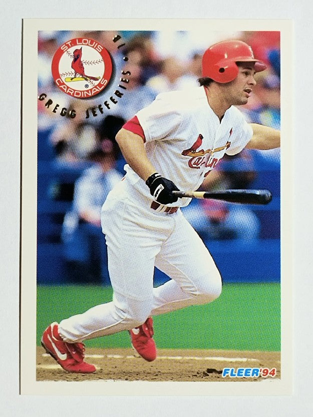 1994 Fleer #633 Gregg Jefferies