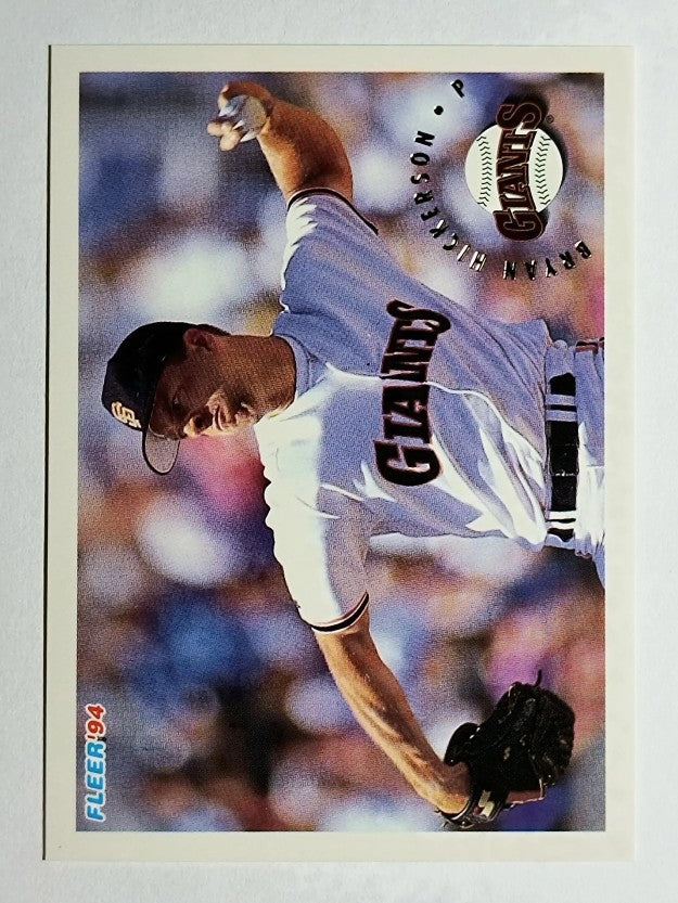 1994 Fleer #691 Bryan Hickerson