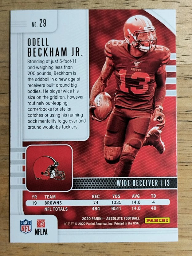 2020 Absolute Retail #29 Odell Beckham Jr.