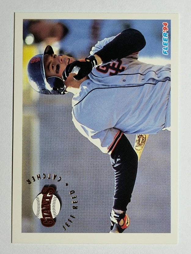 1994 Fleer #698 Jeff Reed