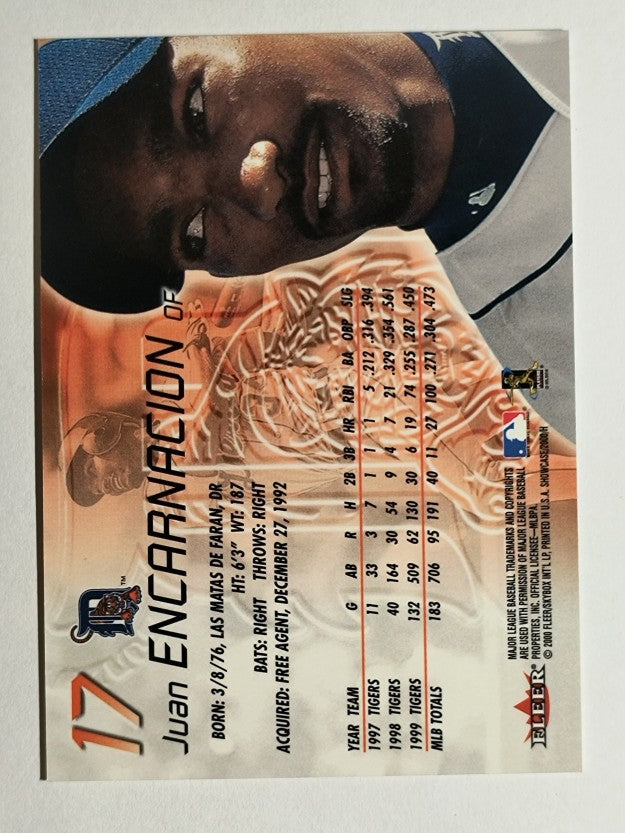 2000 Fleer Showcase #17 Juan Encarnacion