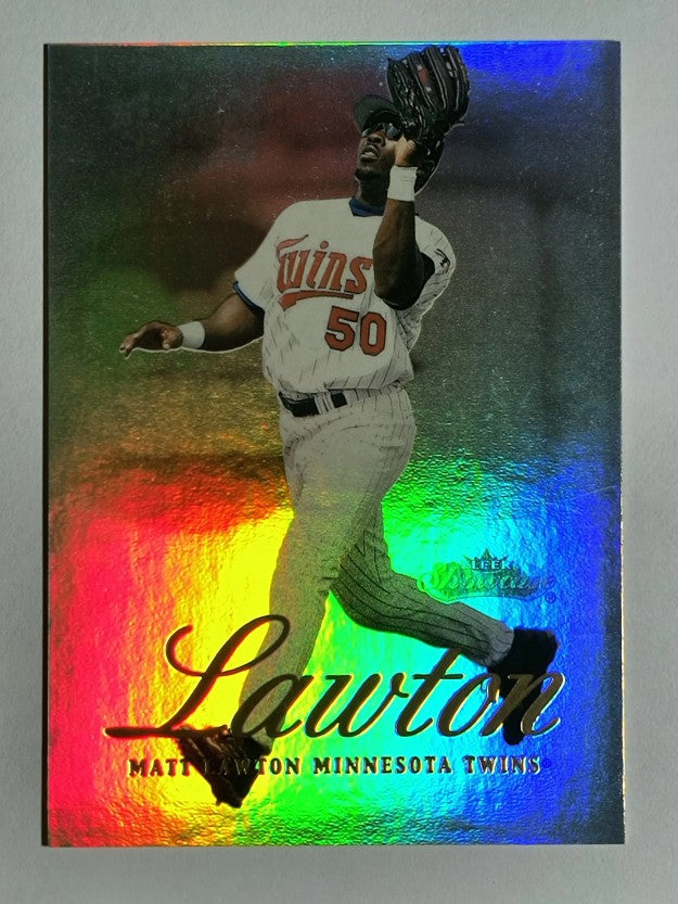 2000 Fleer Showcase #22 Matt Lawton