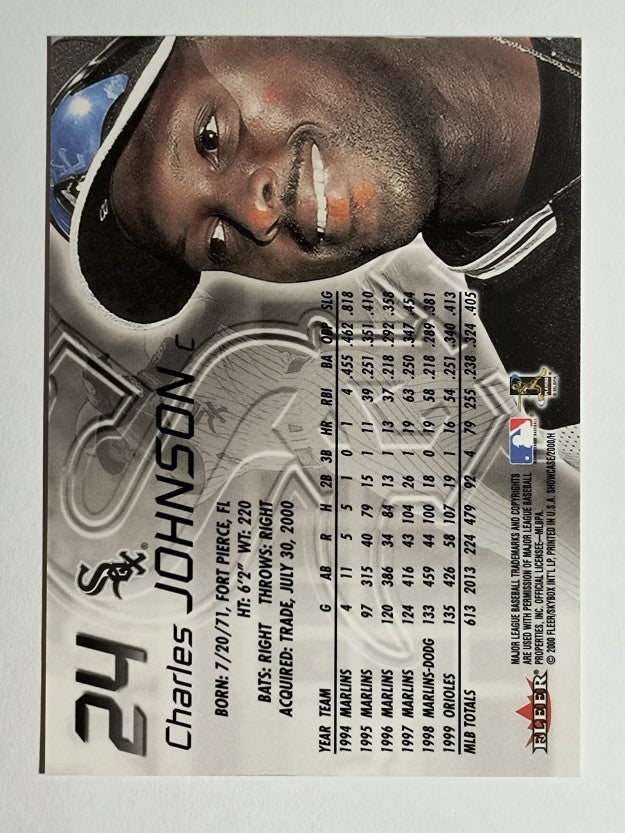 2000 Fleer Showcase #24 Charles Johnson