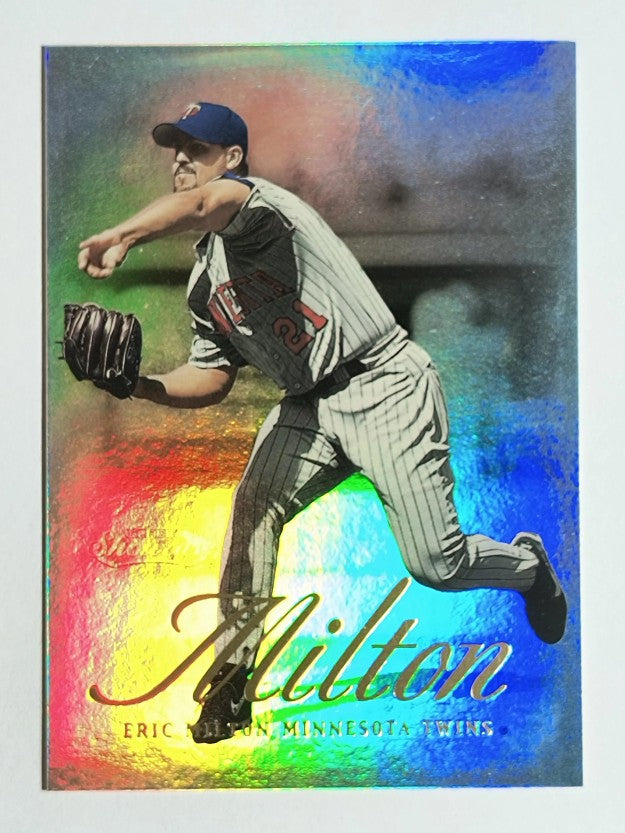 2000 Fleer Showcase #26 Eric Milton