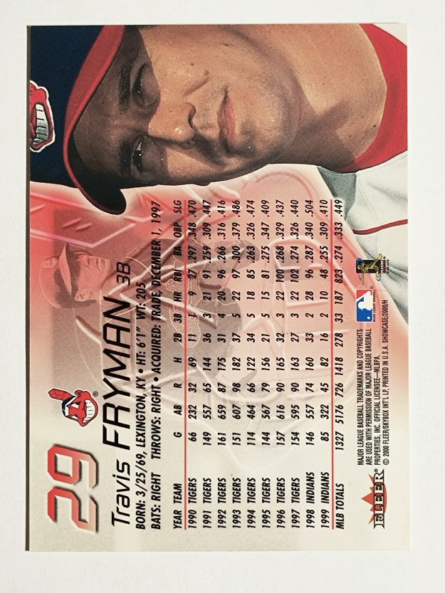 2000 Fleer Showcase #29 Travis Fryman