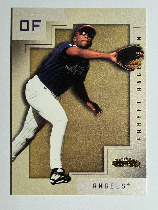 2001 Fleer Showcase #35 Garret Anderson