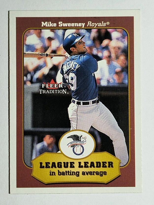 2001 Fleer Tradition #390 Mike Sweeney LL
