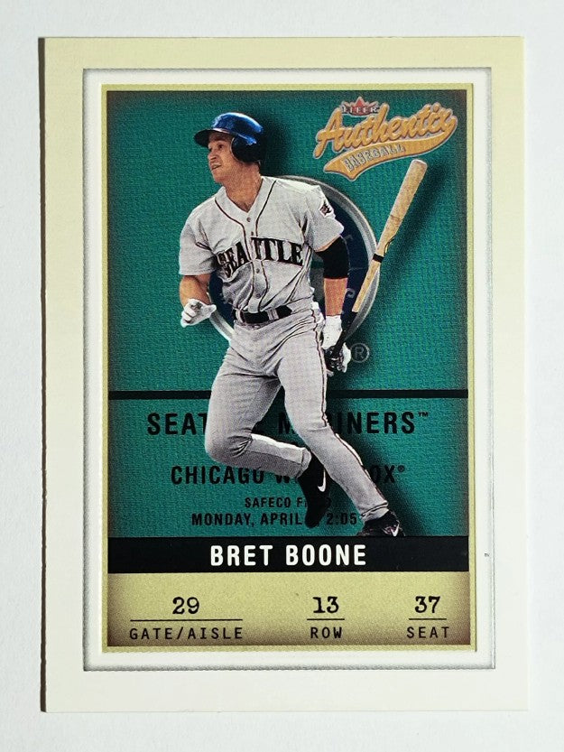 2002 Fleer Authentix #13 Bret Boone