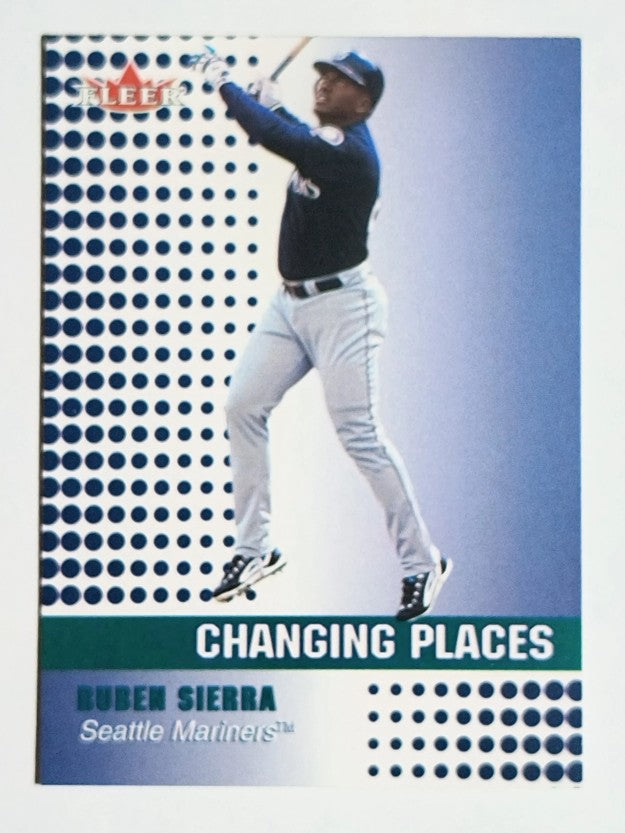 2002 Fleer Gold Backs #491 Ruben Sierra CP