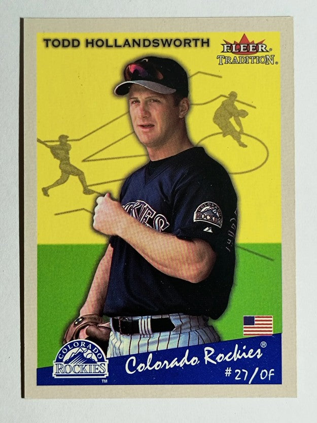2002 Fleer Tradition Glossy #379 Todd Hollandsworth