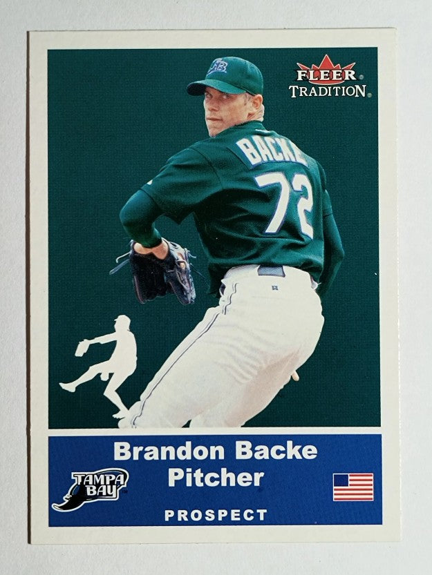 2002 Fleer Tradition Update #U76 Brandon Backe SP RC