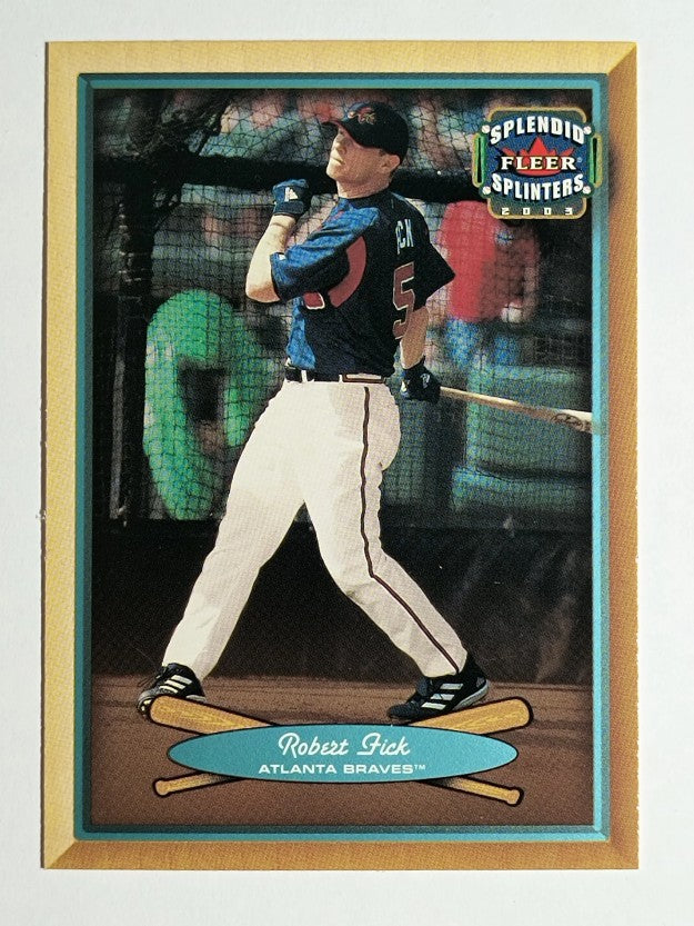 2003 Fleer Splendid Splinters #17 Robert Fick