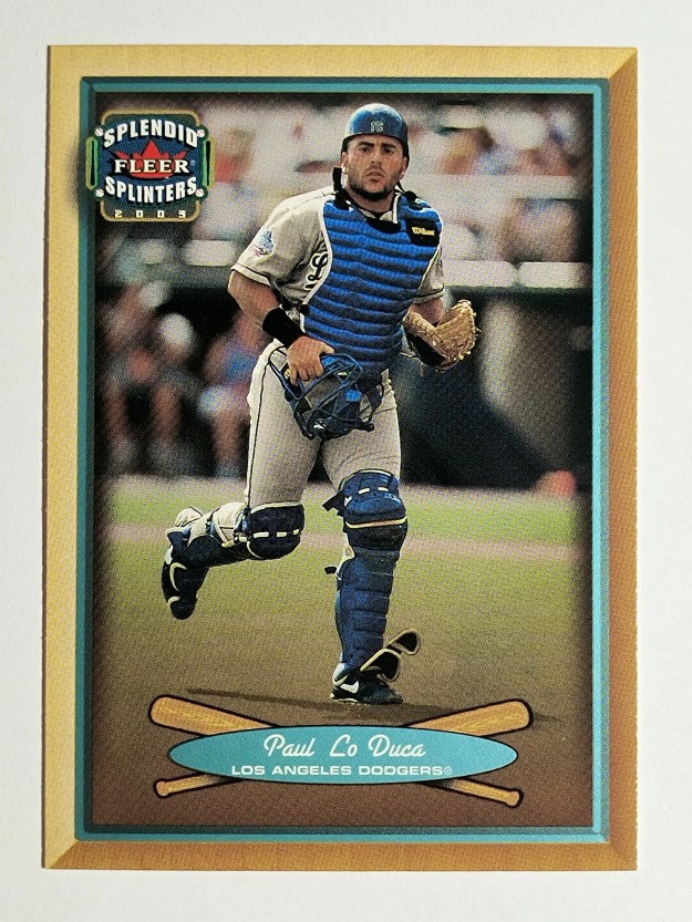 2003 Fleer Splendid Splinters #63 Paul Lo Duca