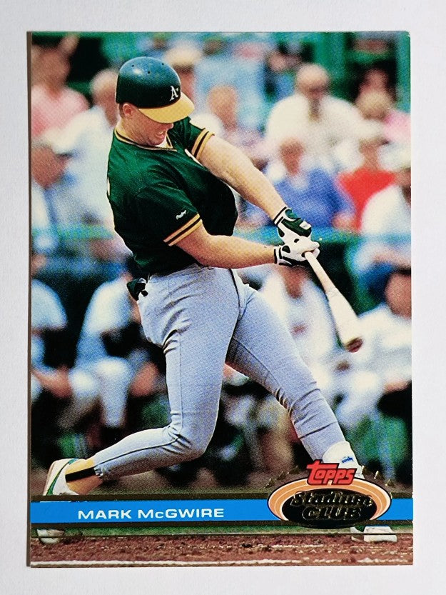 1991 Stadium Club #399 Mark McGwire (EXMT)