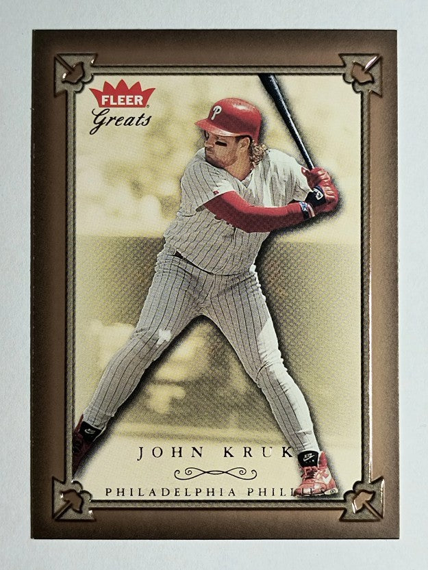 2004 Greats of the Game #87 John Kruk