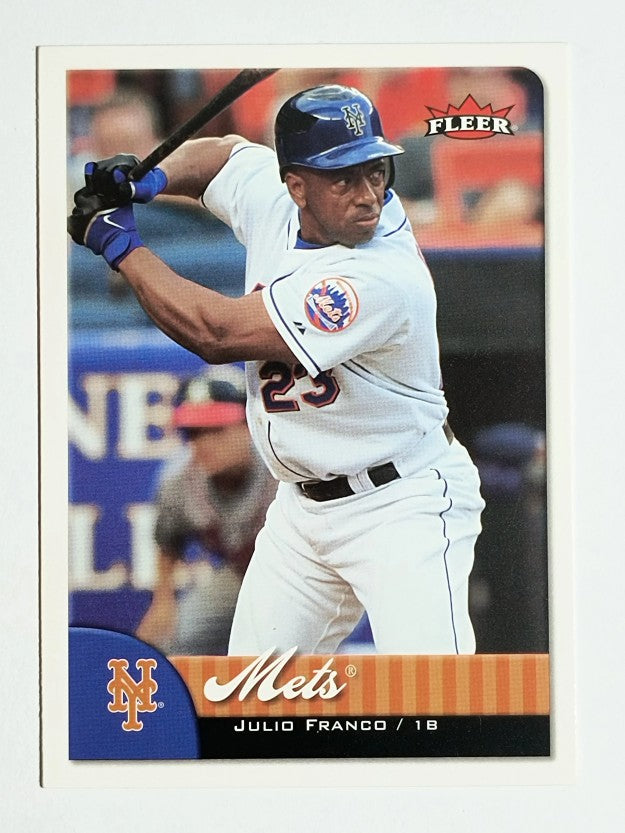 2007 Fleer #139 Julio Franco