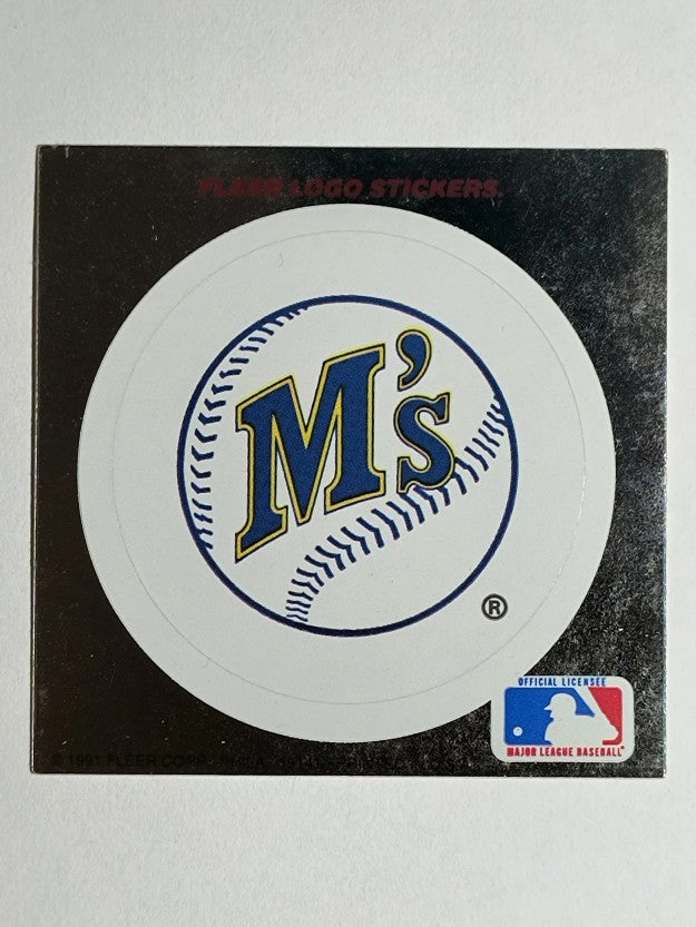 1991 Ultra Team Stickers #NNO Seattle Mariners