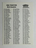 2004 Fleer Tradition Checklists #NNO 146-388
