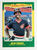 1986 Fleer Limited Edition #16 Julio Franco