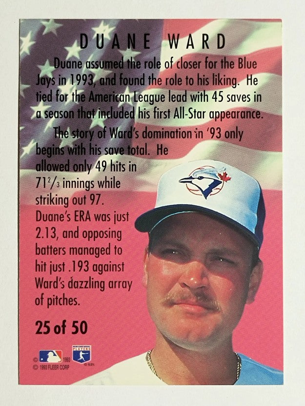 1994 Fleer All-Stars #25 Duane Ward