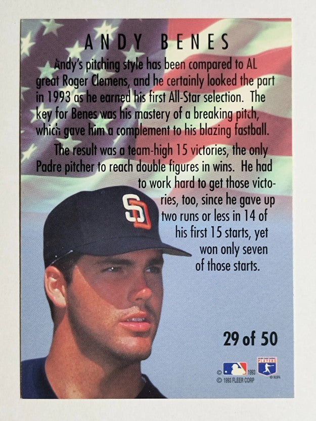 1994 Fleer All-Stars #29 Andy Benes
