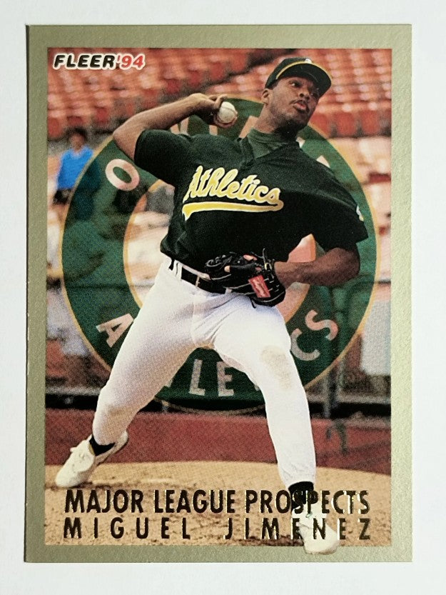 1994 Fleer Major League Prospects #17 Miguel Jimenez
