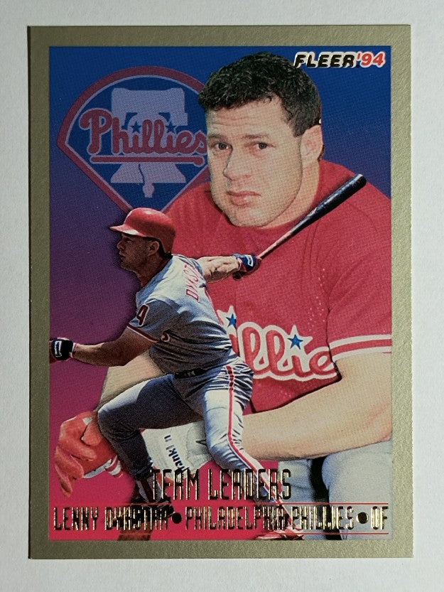 1994 Fleer Team Leaders #24 Len Dykstra