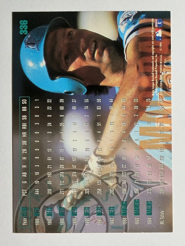 1995 Fleer #336 Dave Magadan