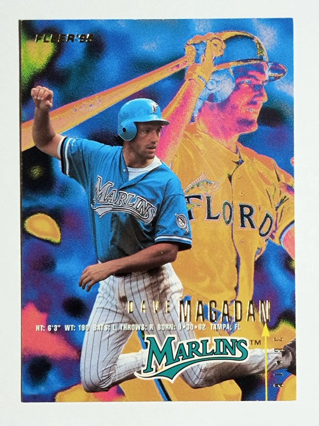1995 Fleer #336 Dave Magadan