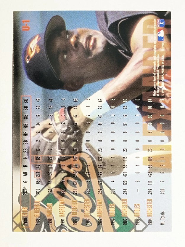 1995 Fleer Update #1 Manny Alexander