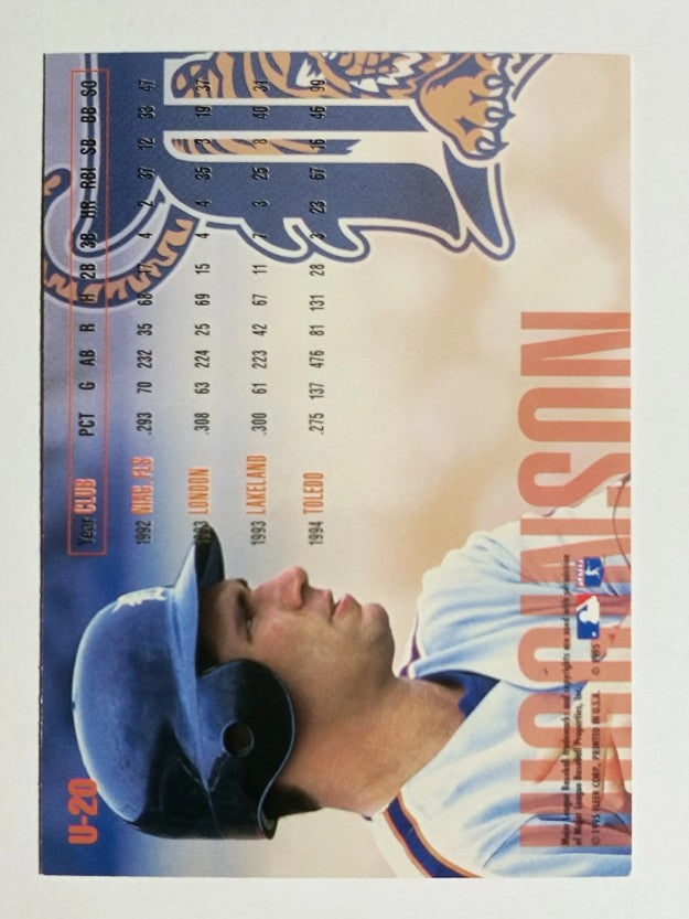 1995 Fleer Update #20 Bob Higginson RC