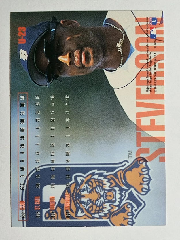 1995 Fleer Update #23 Todd Steverson