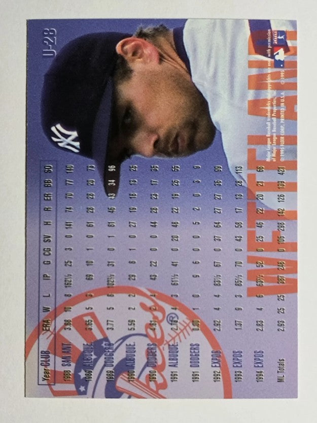 1995 Fleer Update #28 John Wetteland