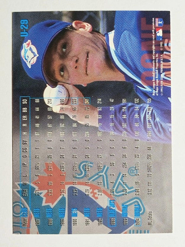 1995 Fleer Update #29 David Cone