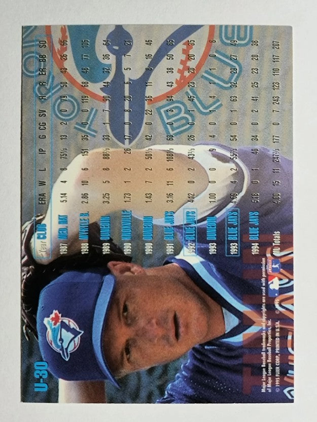 1995 Fleer Update #30 Mike Timlin