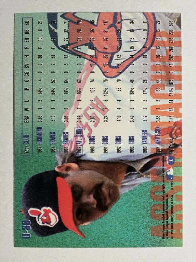 1995 Fleer Update #39 Paul Assenmacher