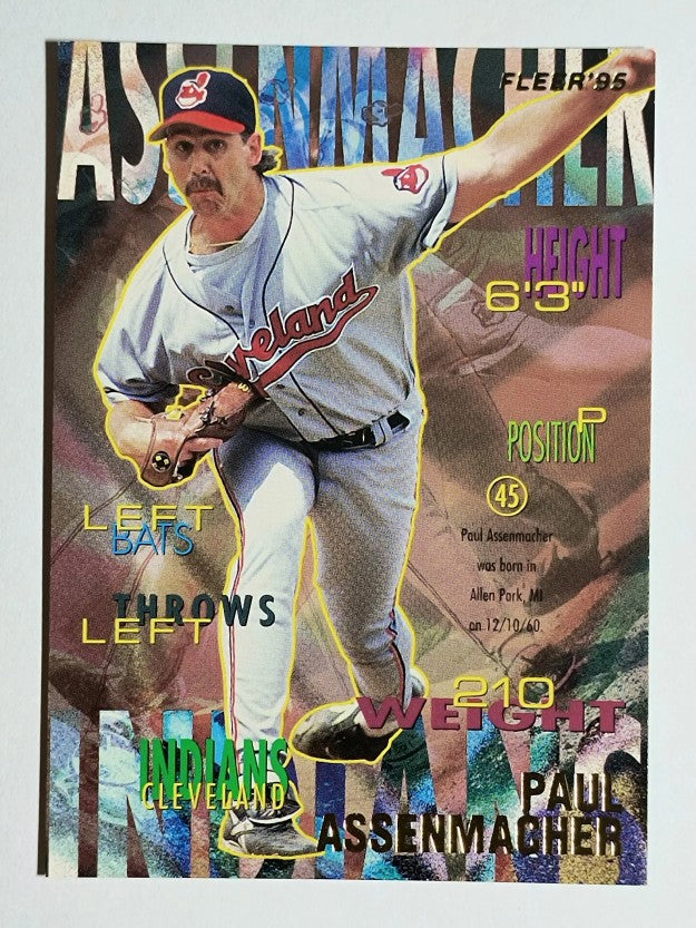 1995 Fleer Update #39 Paul Assenmacher