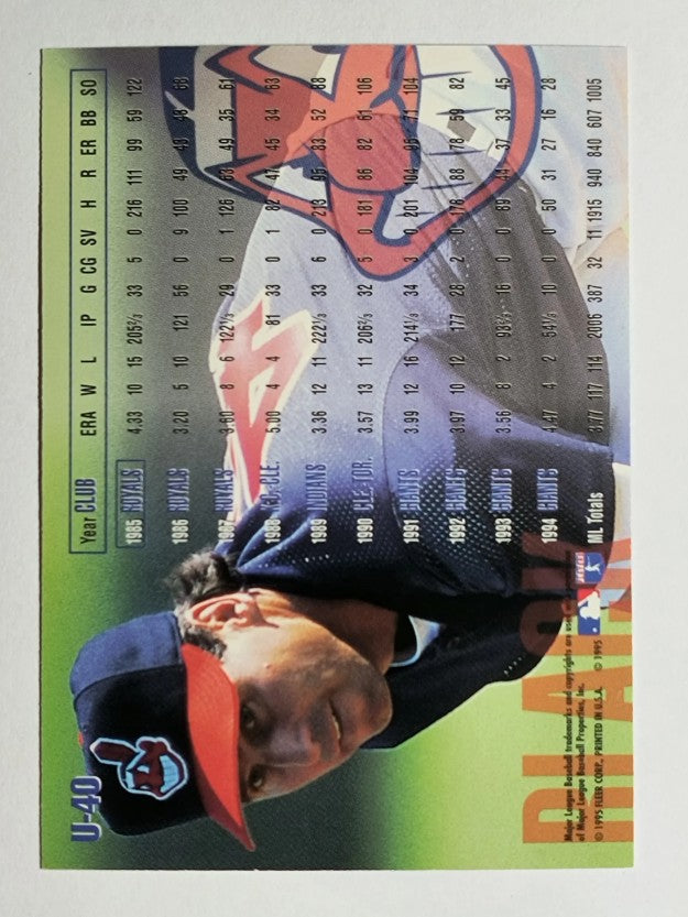 1995 Fleer Update #40 Bud Black