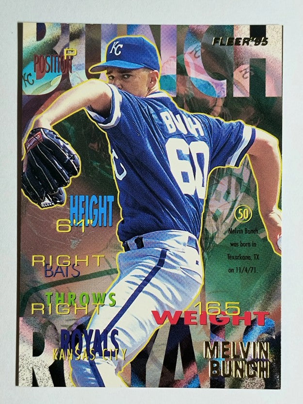 1995 Fleer Update #45 Melvin Bunch RC