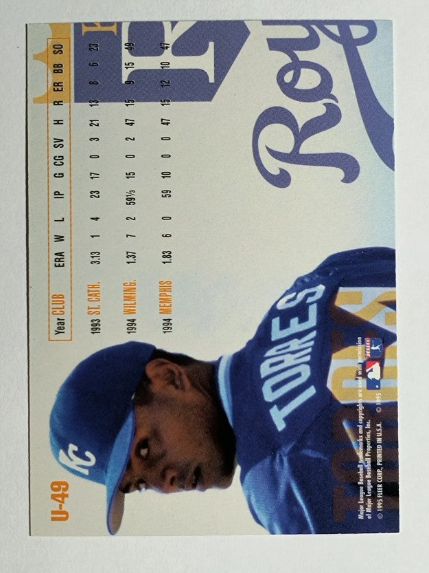 1995 Fleer Update #49 Dilson Torres RC