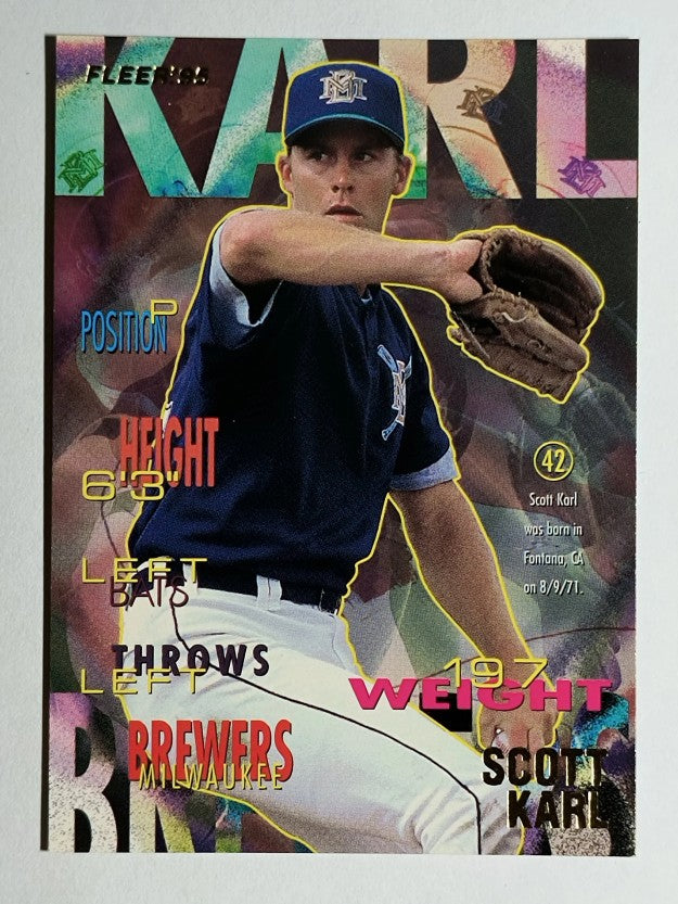1995 Fleer Update #52 Scott Karl