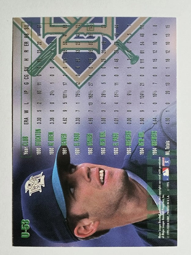 1995 Fleer Update #53 Mark Kiefer