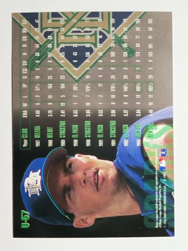 1995 Fleer Update #57 Steve Sparks RC