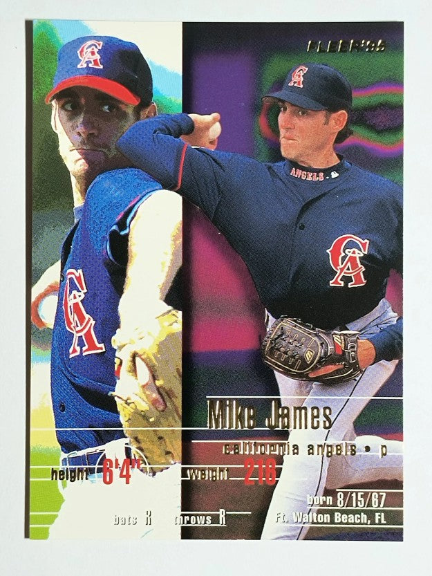 1995 Fleer Update #66 Mike James