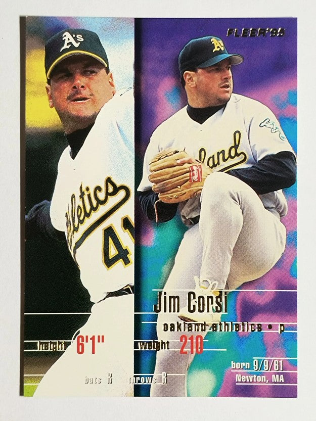 1995 Fleer Update #70 Jim Corsi